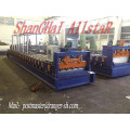 Portable steel roof roll forming machine